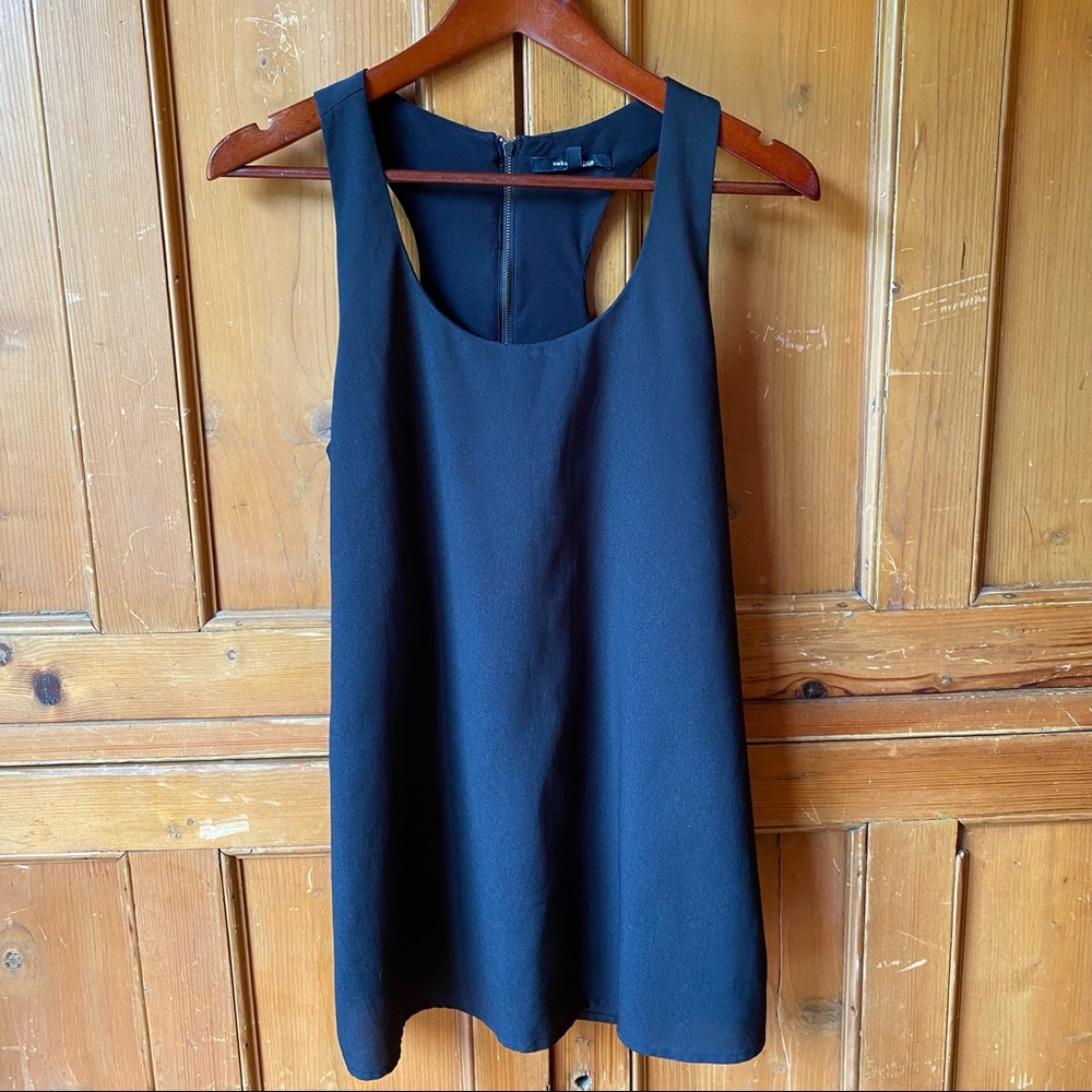 Naked Zebra black tunic